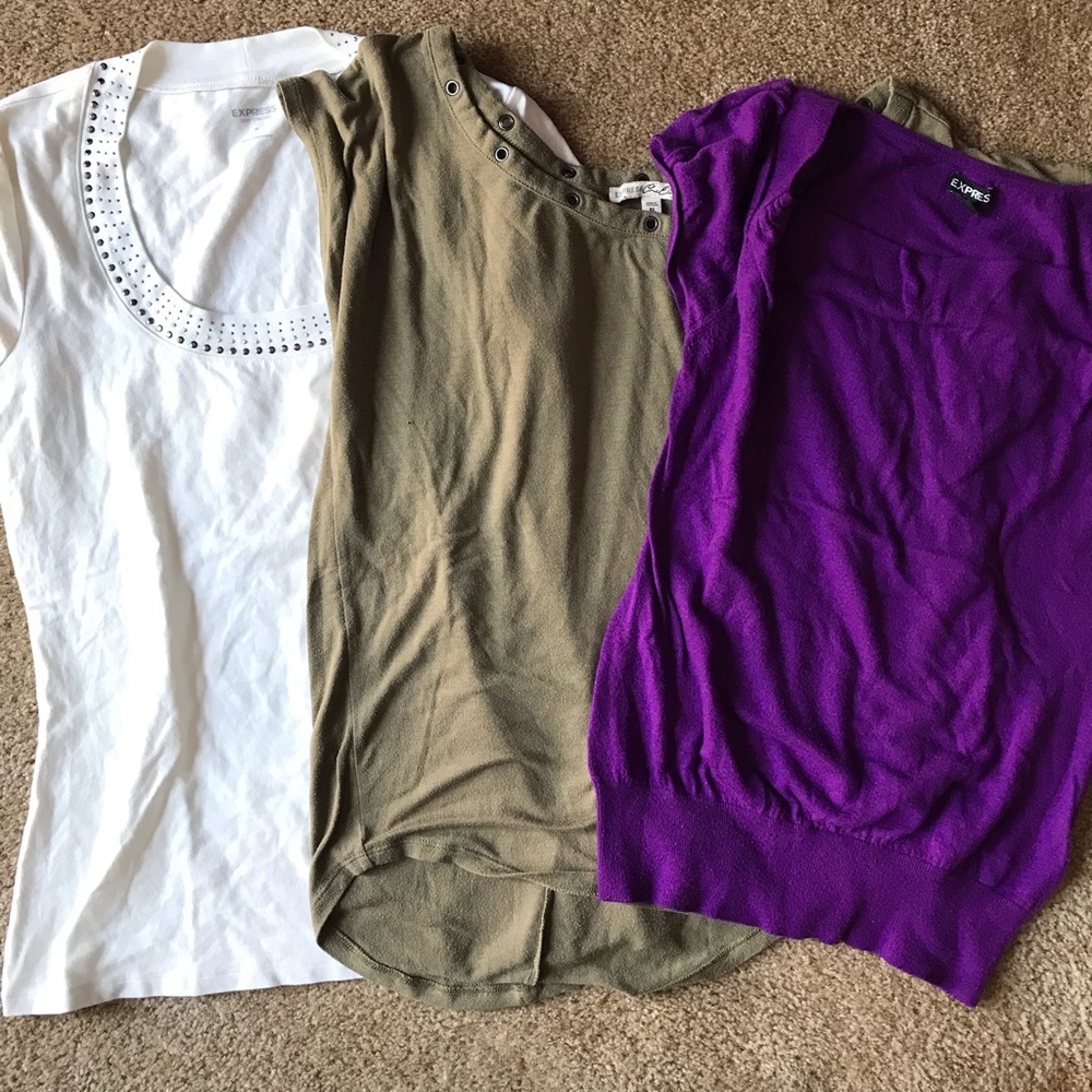 Lot of Express tops